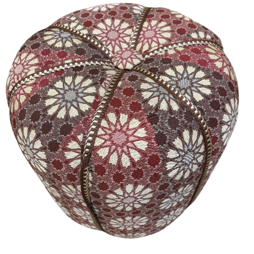 Moroccan Stuffed Fabric Pouf