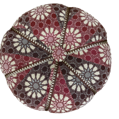 Moroccan Stuffed Fabric Pouf