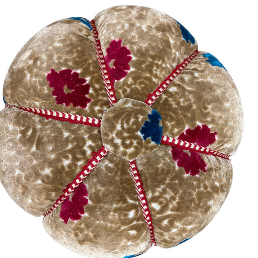 Moroccan Stuffed Fabric Pouf