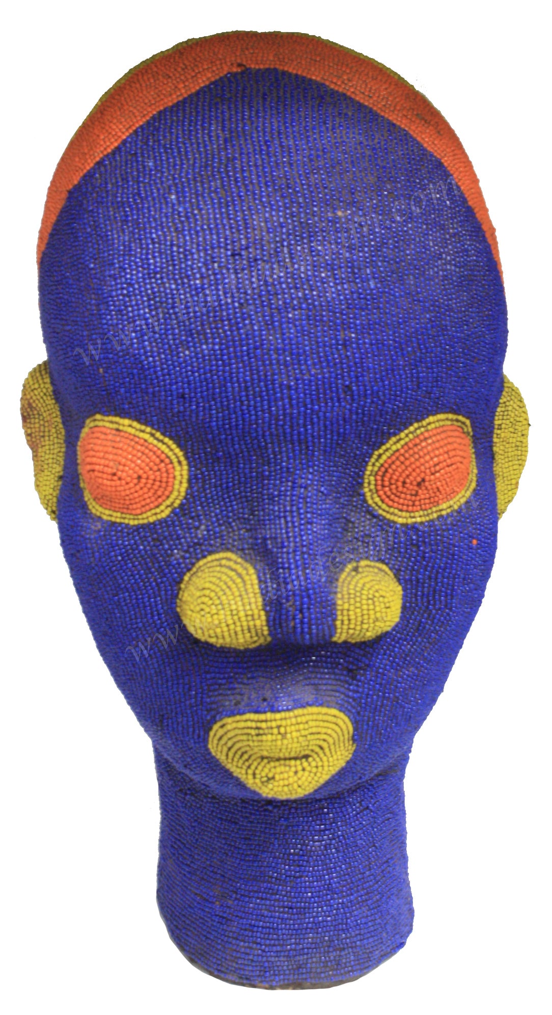 Handmade African Beaded Heads