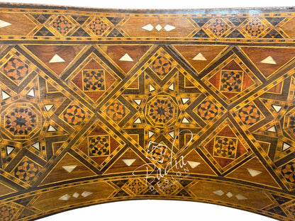 Handcrafted Mother of Pearl Inlay Chair