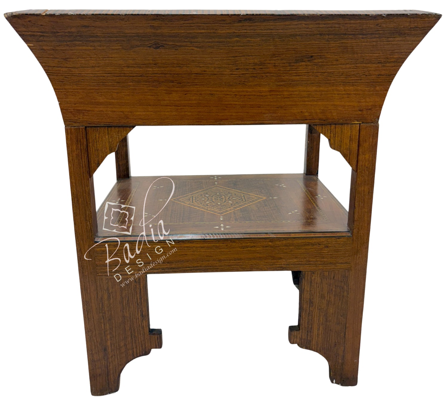 Handcrafted Mother of Pearl Inlay Chair