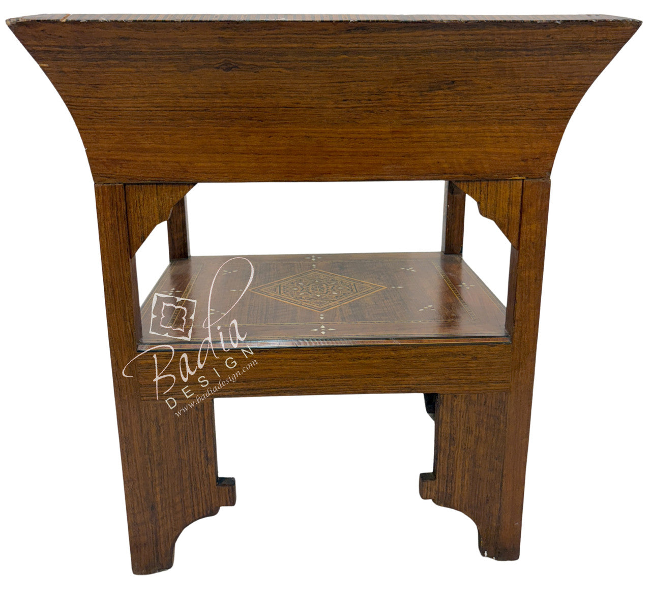 Handcrafted Mother of Pearl Inlay Chair