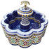 Moroccan Blue Multi-Color Mosaic Floor Water Fountain