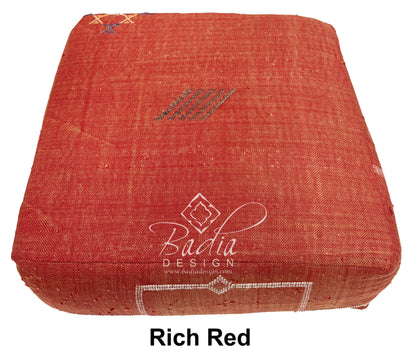 Square Kilim Floor Cushions