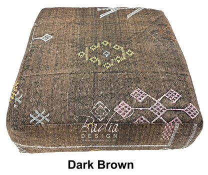 Square Kilim Floor Cushions