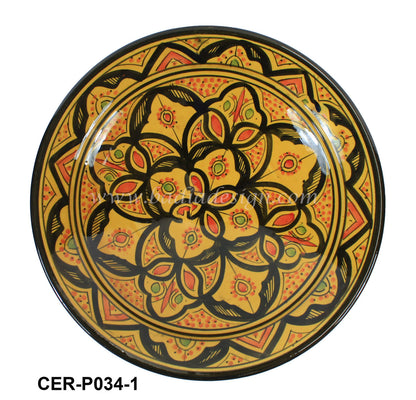 Hand Painted Ceramic Plate