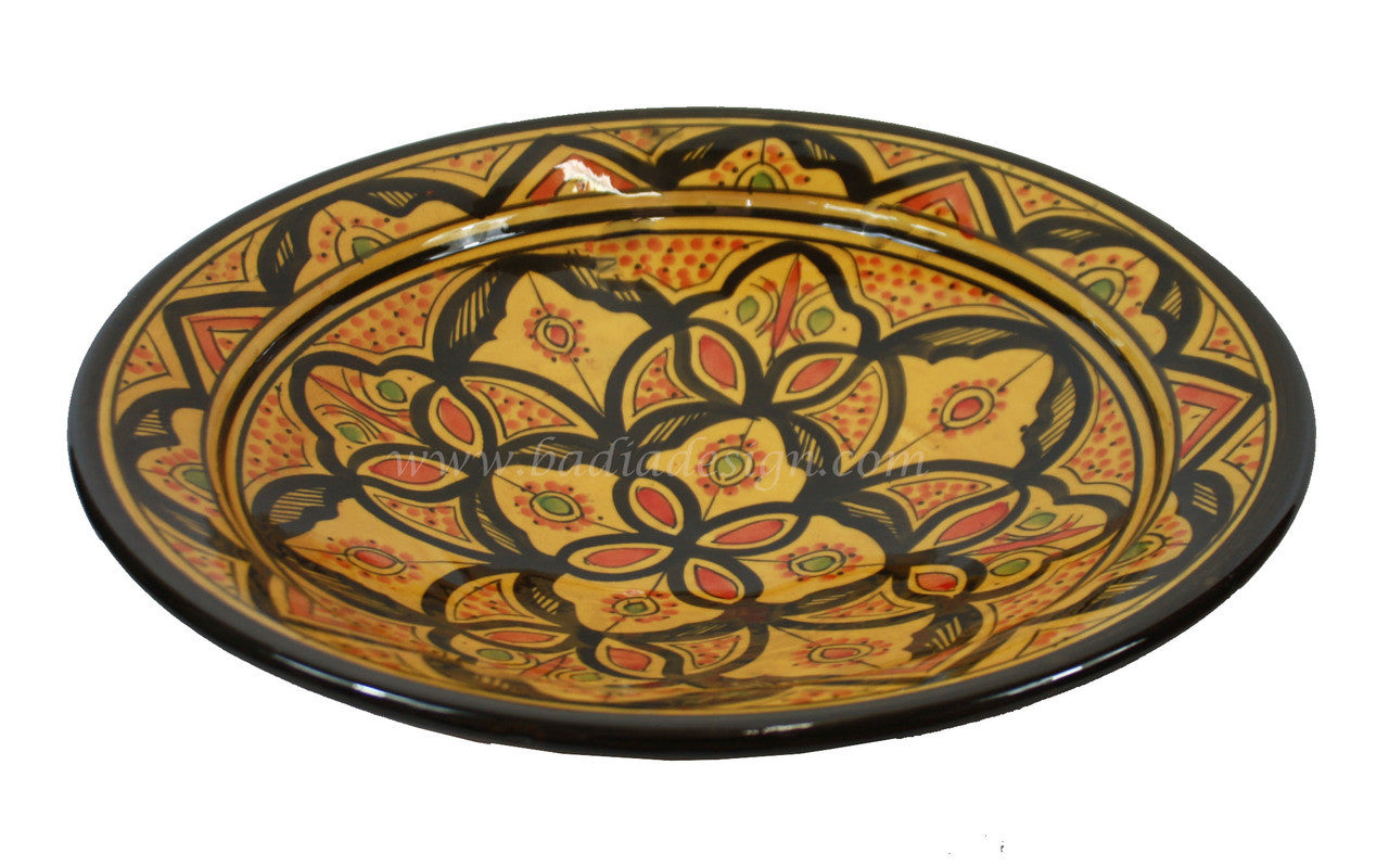 Hand Painted Ceramic Plate