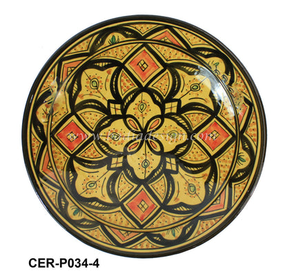 Hand Painted Ceramic Plate