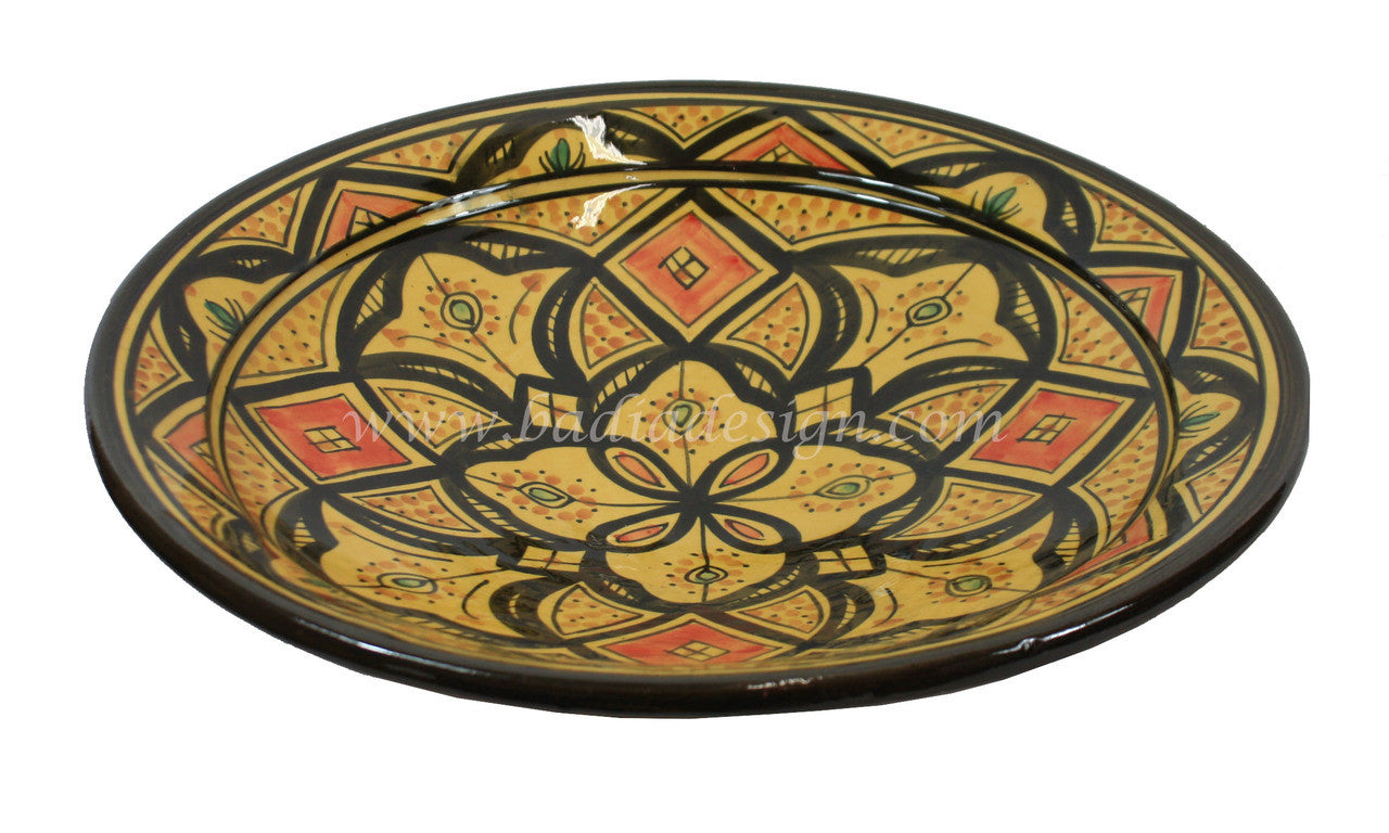 Hand Painted Ceramic Plate