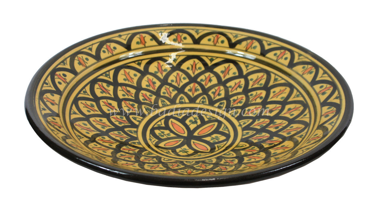 Hand Painted Ceramic Plate