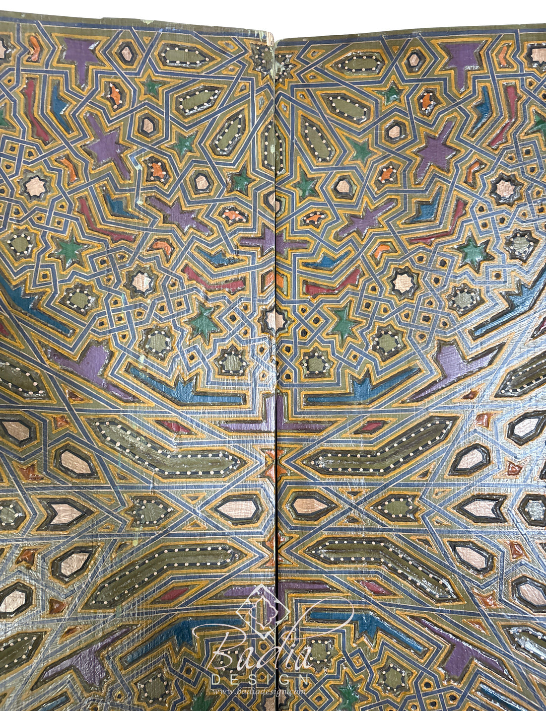 Decorative Double Door with Traditional Hand Painted Designs