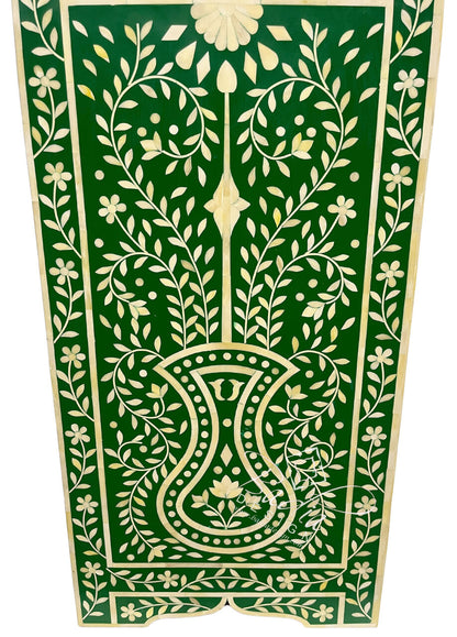 Green Moroccan Mother of Pearl Inlay Dresser