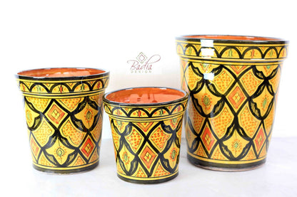 Stylish Hand Painted Ceramic Planter