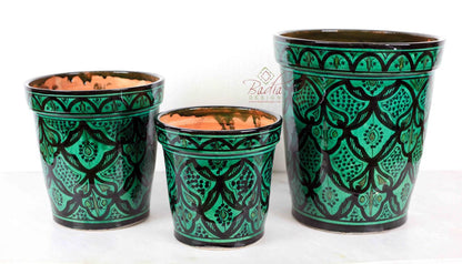 Stylish Hand Painted Ceramic Planter