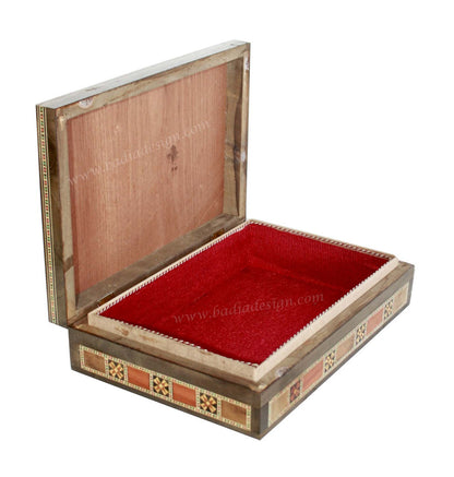 Inlaid Wooden Jewelry Box