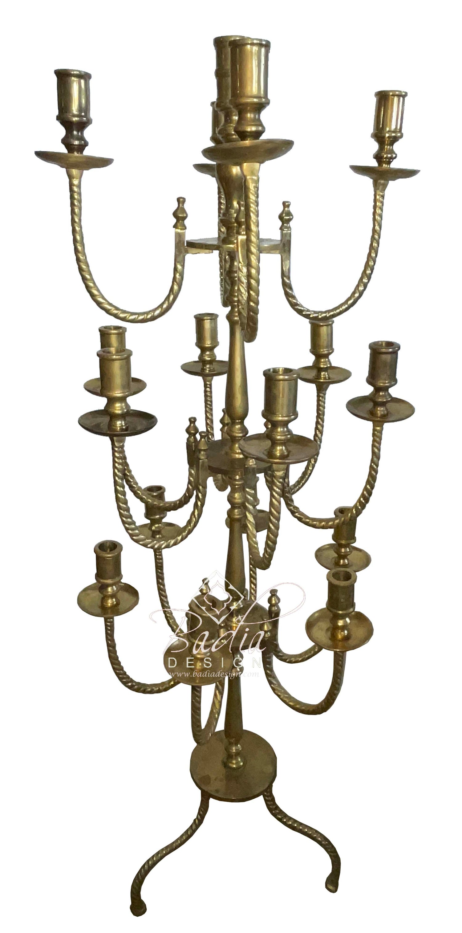 Moroccan Decorative Solid Brass Candle Holder