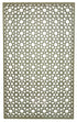 Large Moroccan Geometric Wooden Lattice Screen Panel