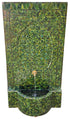 Large Moroccan Multi-Shade Green Water Fountain