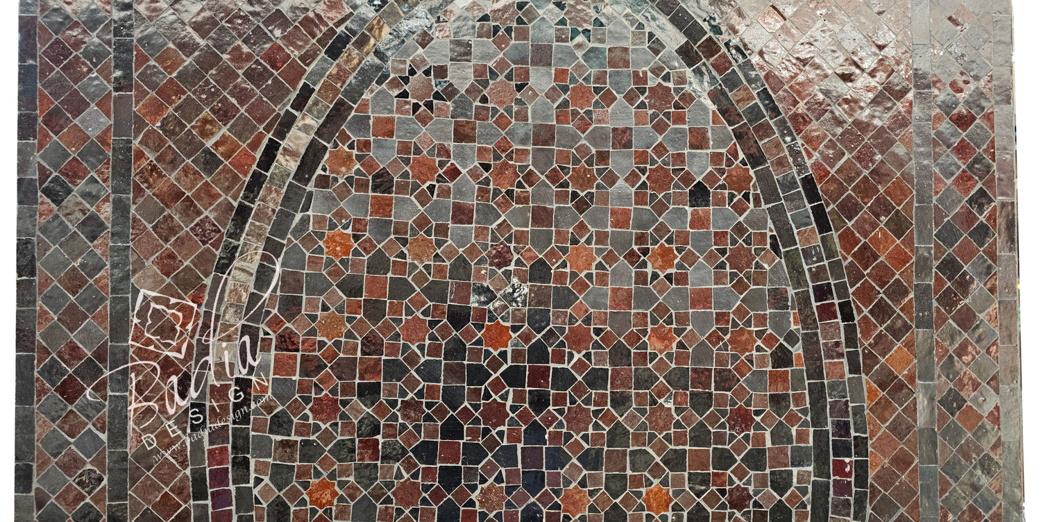 Large Reddish Brown Water Fountain