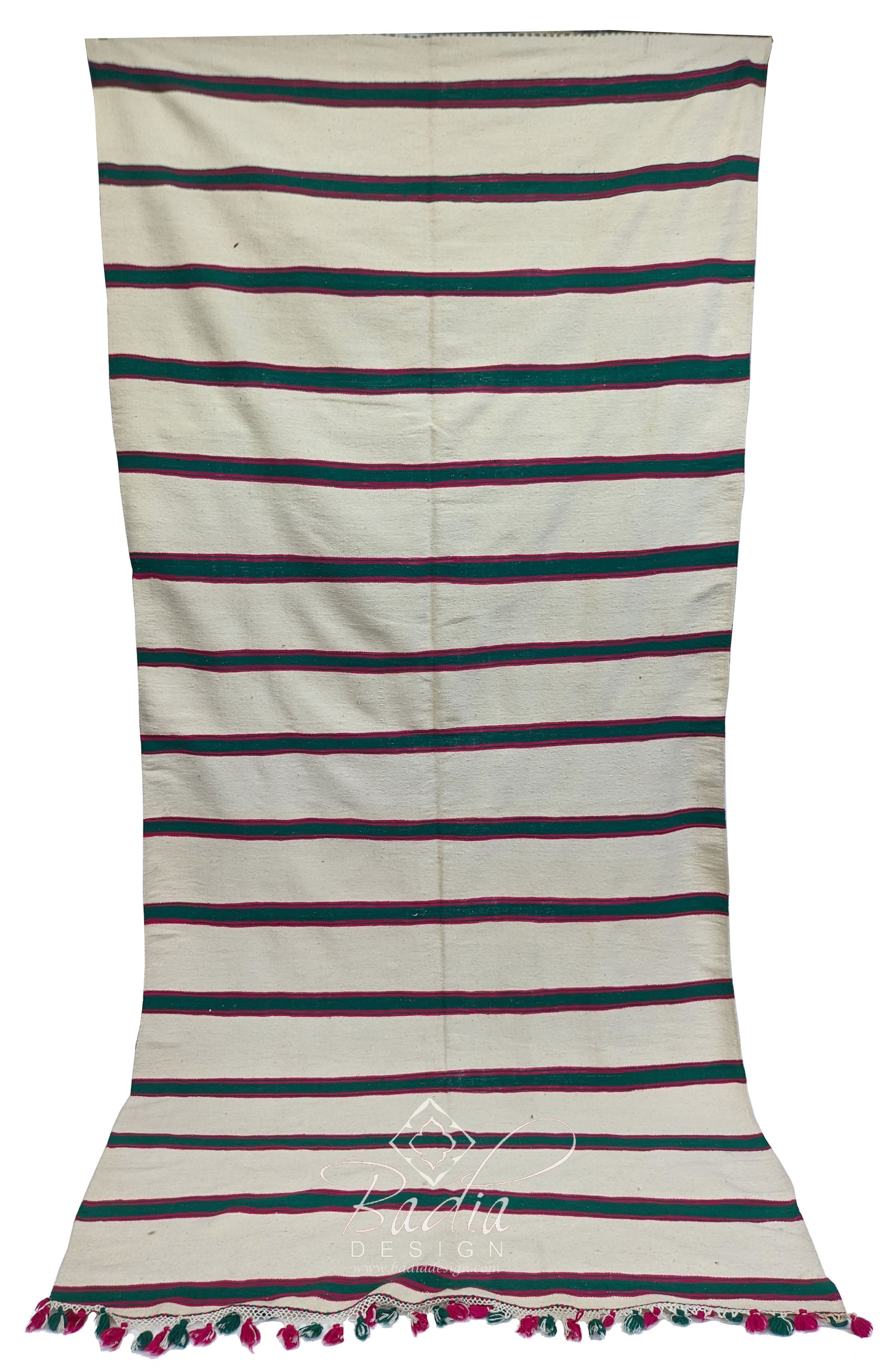 Moroccan Beige Multi-Color Berber Rug