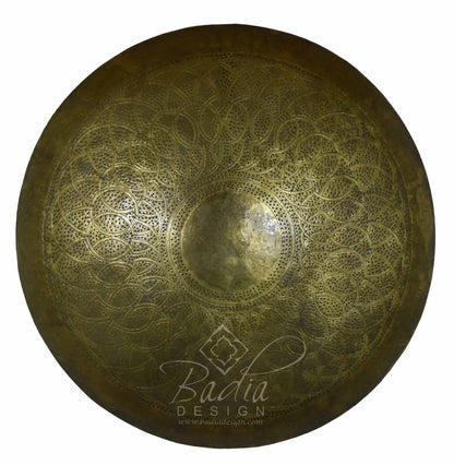 Flush Mounted Brass Wall Sconce