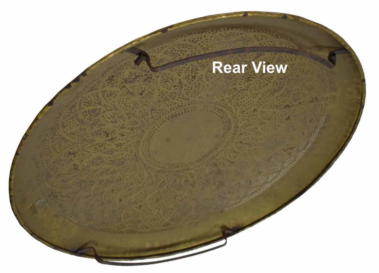 Flush Mounted Brass Wall Sconce