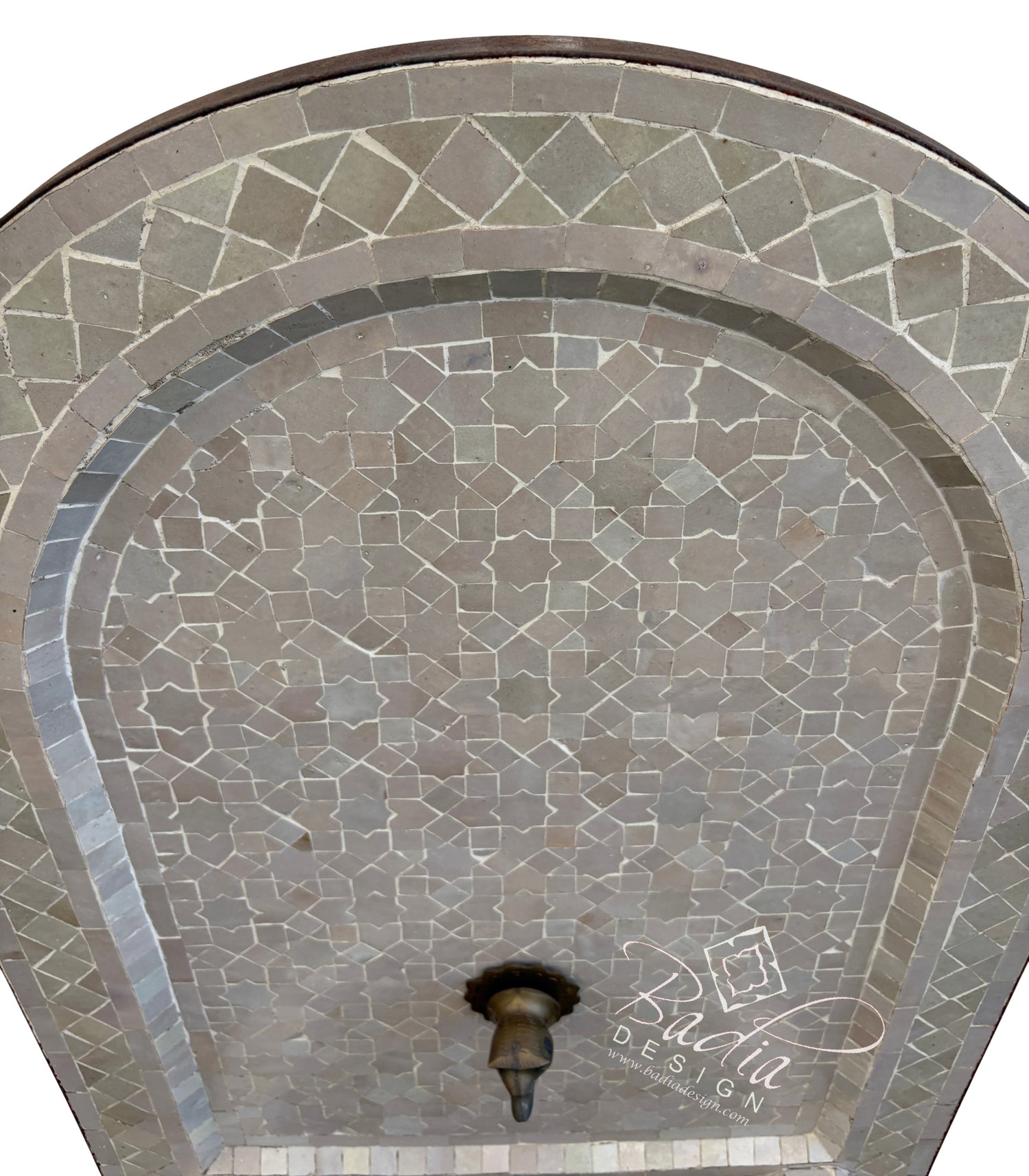 Beige Moroccan Arch Fountain