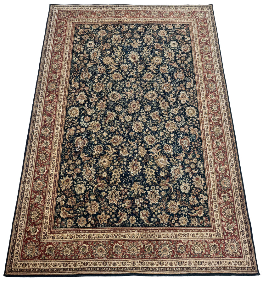 Beige Multicolor Rug with Geometric Designs