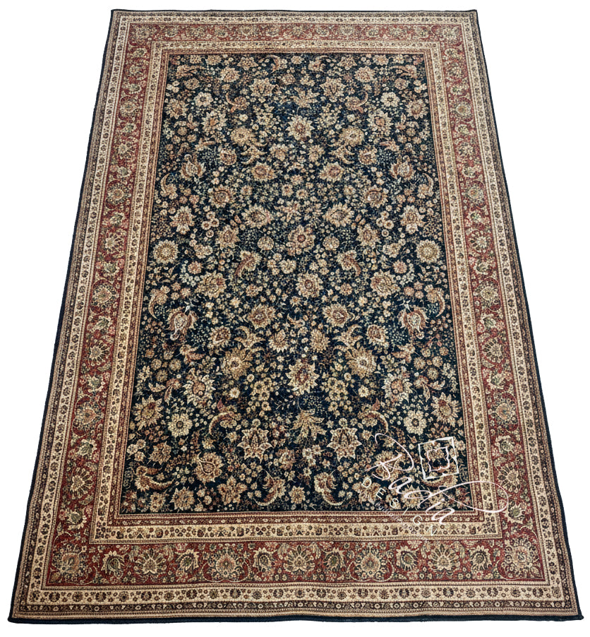 Beige Multicolor Rug with Geometric Designs