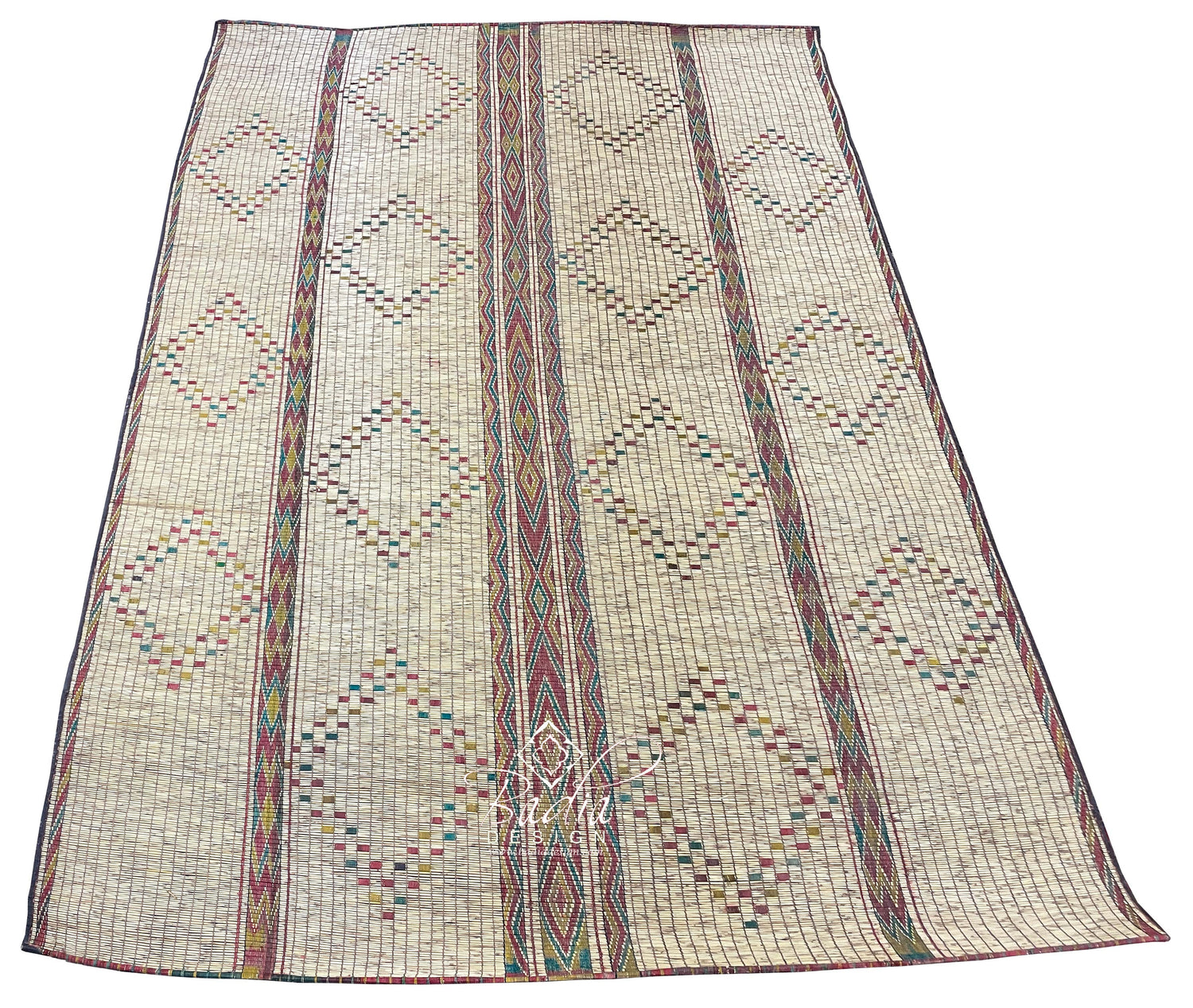 Handwoven Berber Designed Straw Mat