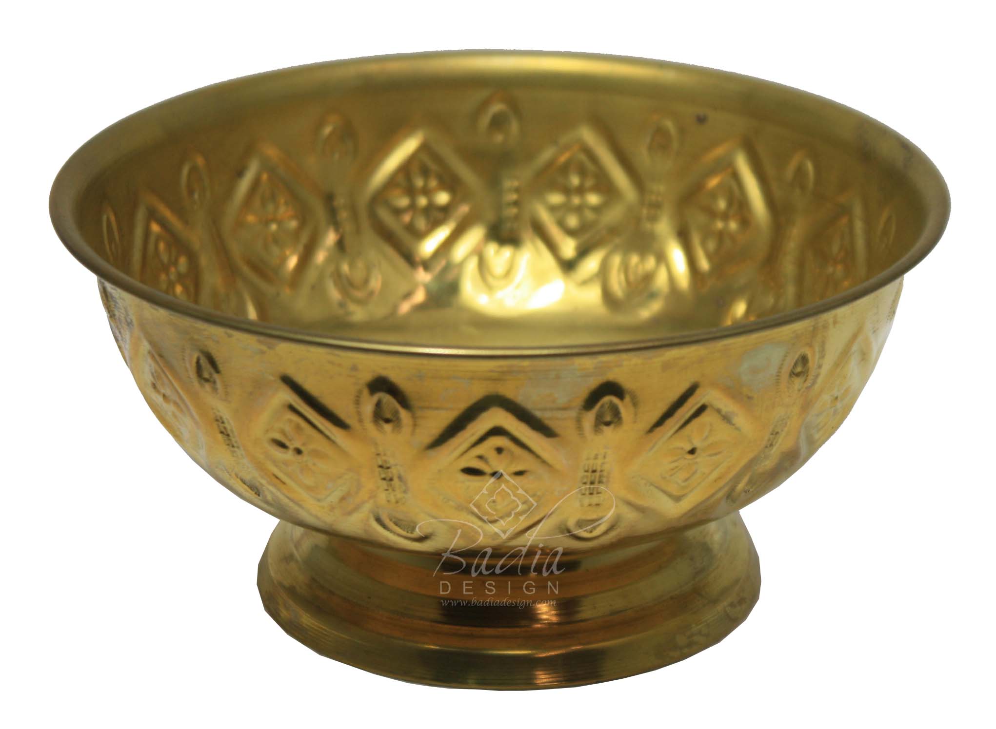 Hand Forged Moroccan Brass Bowl