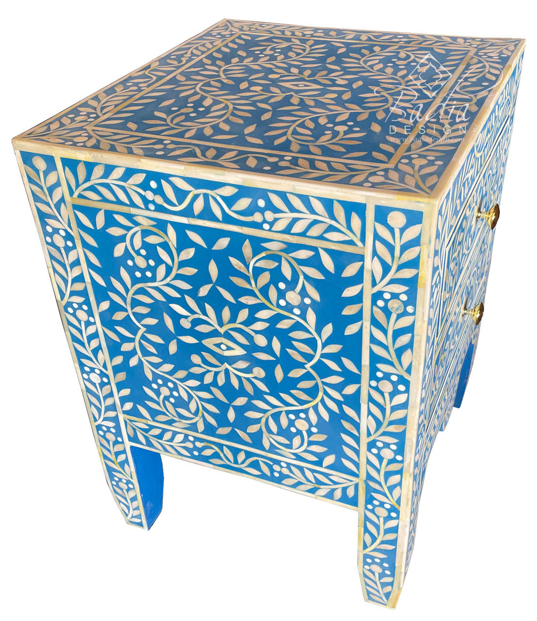 Camel Bone Bedside Nightstand