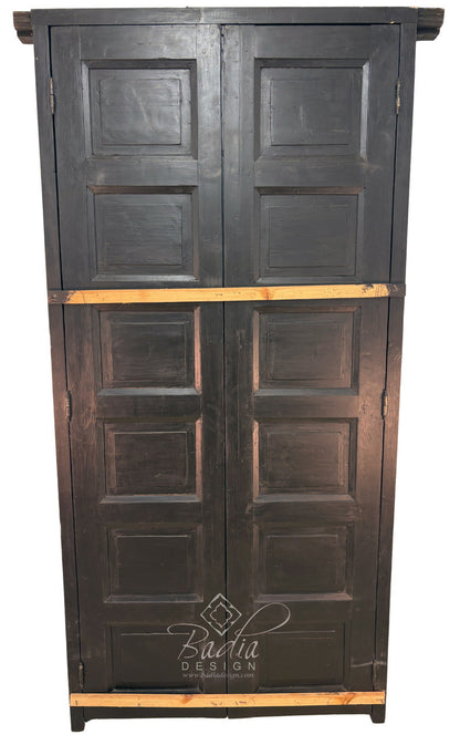 Hand Carved and Wood Bone Inlay Door