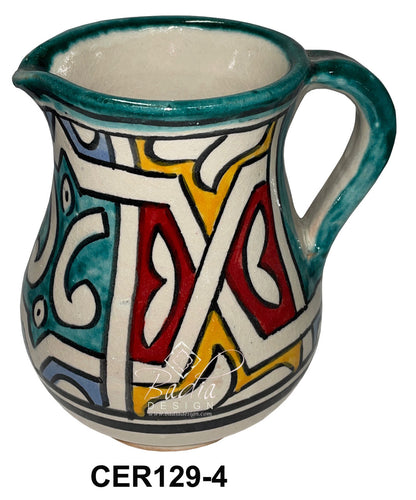 Hand Painted Multi-Color Ceramic Cups