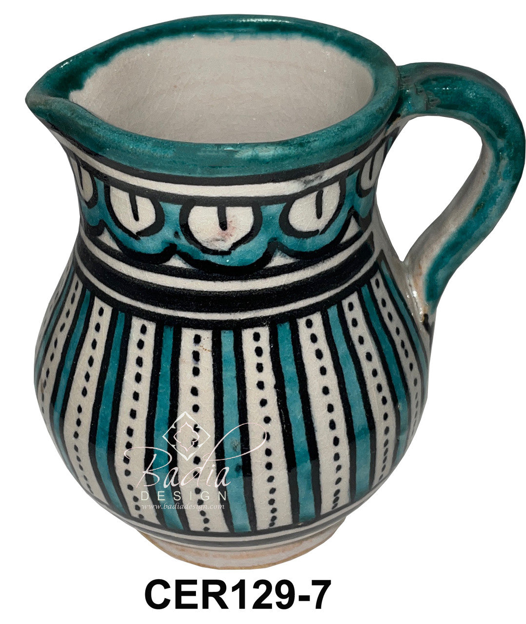 Hand Painted Multi-Color Ceramic Cups