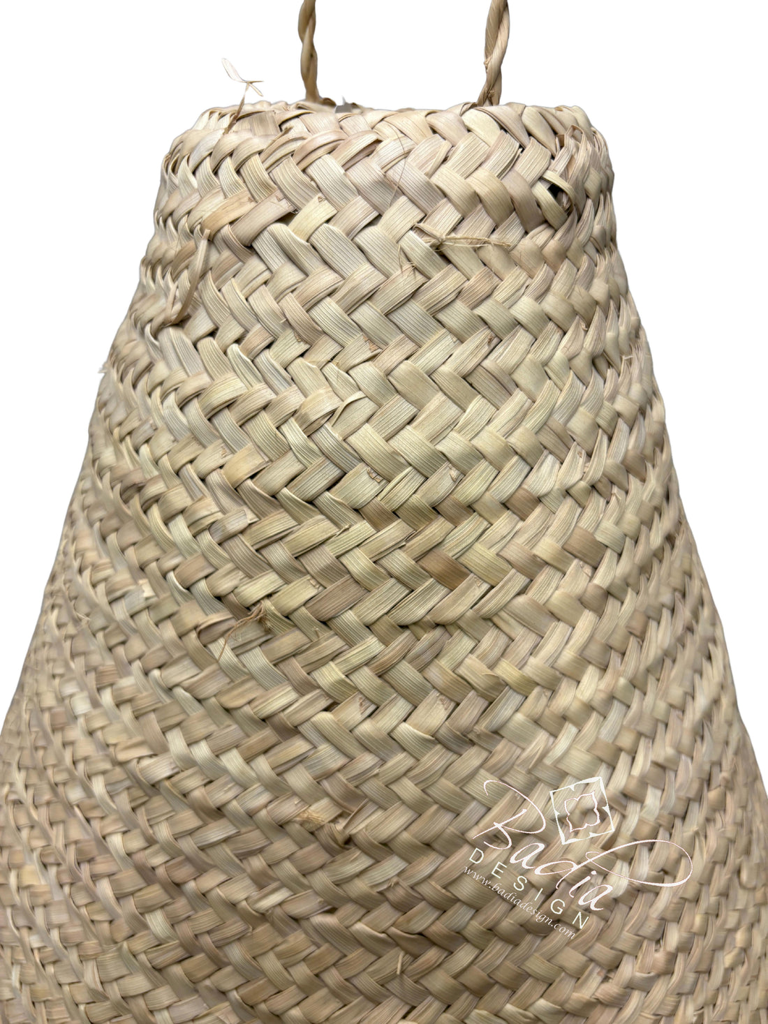 Classic Cone Shaped Raffia Lantern