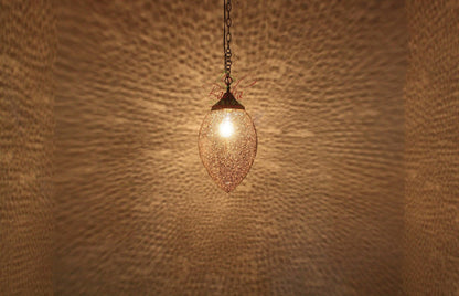Egg Shaped Brass Lantern
