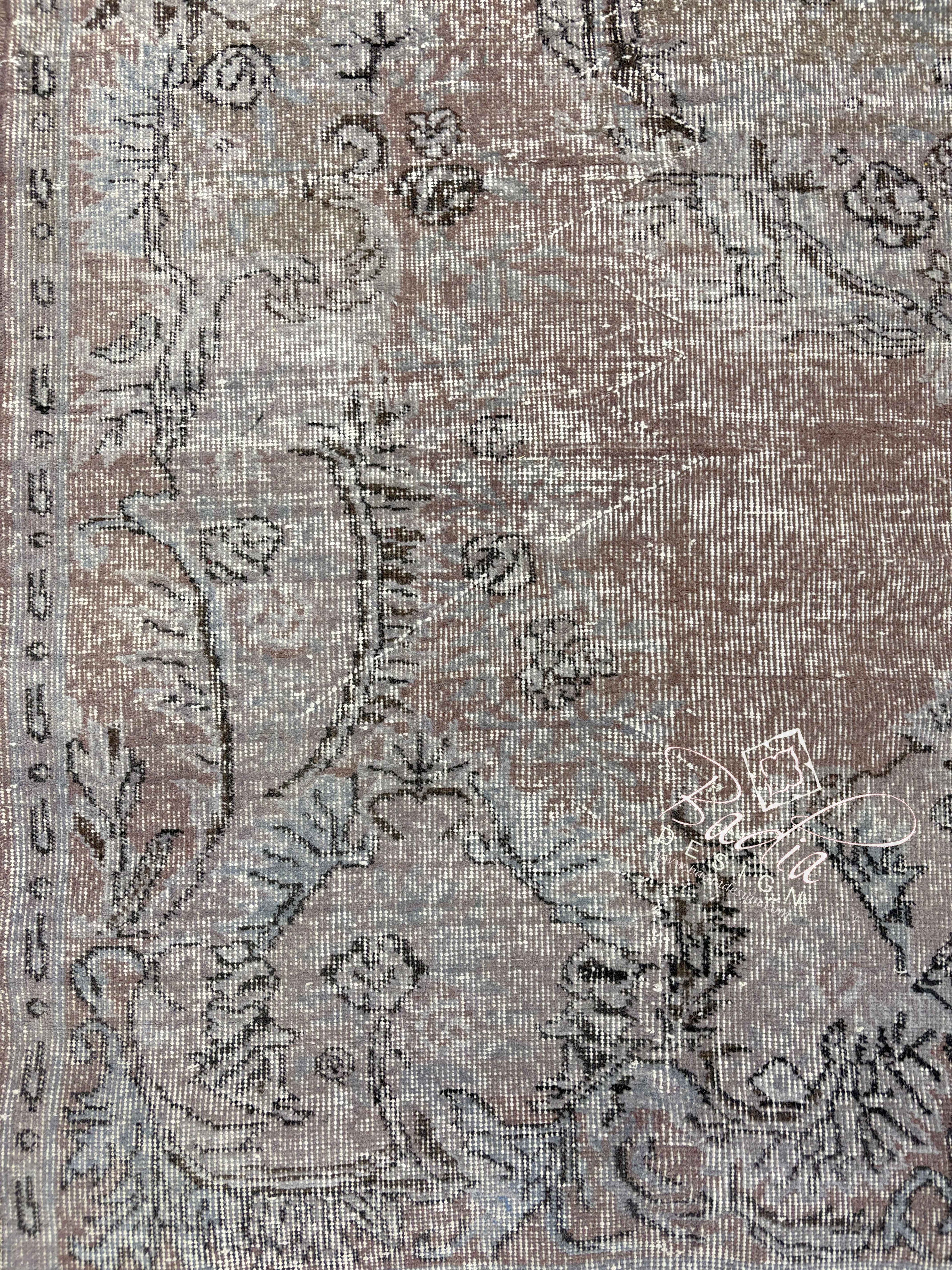 Faded Vintage Multi-Color Rug