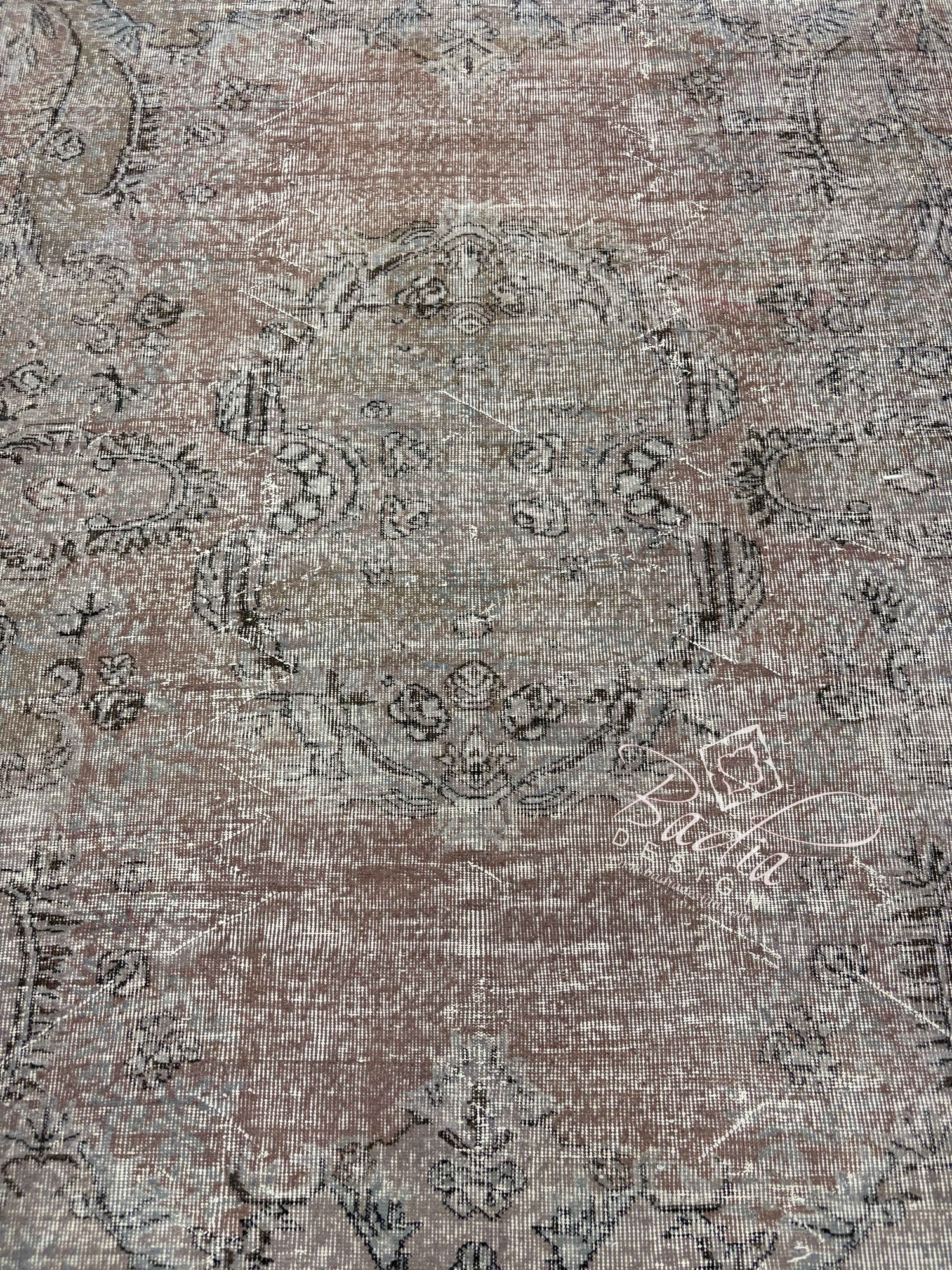 Faded Vintage Multi-Color Rug