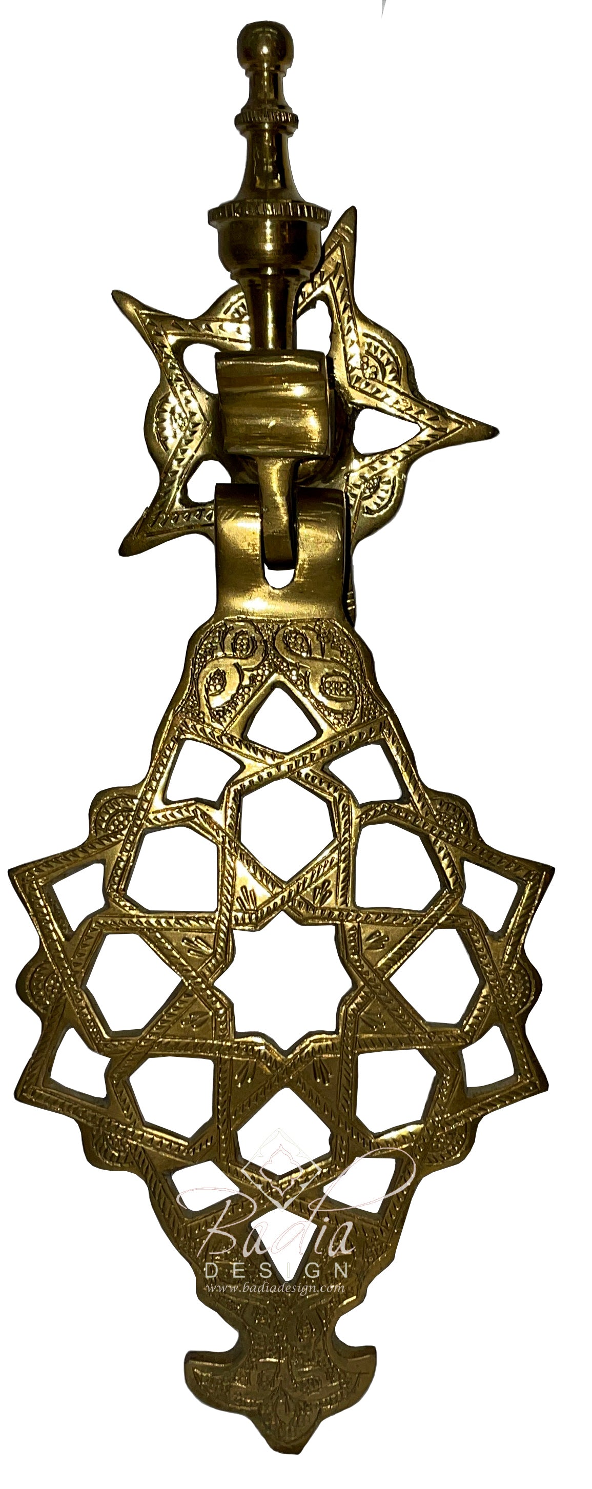 Hand Designed Brass Door Knocker