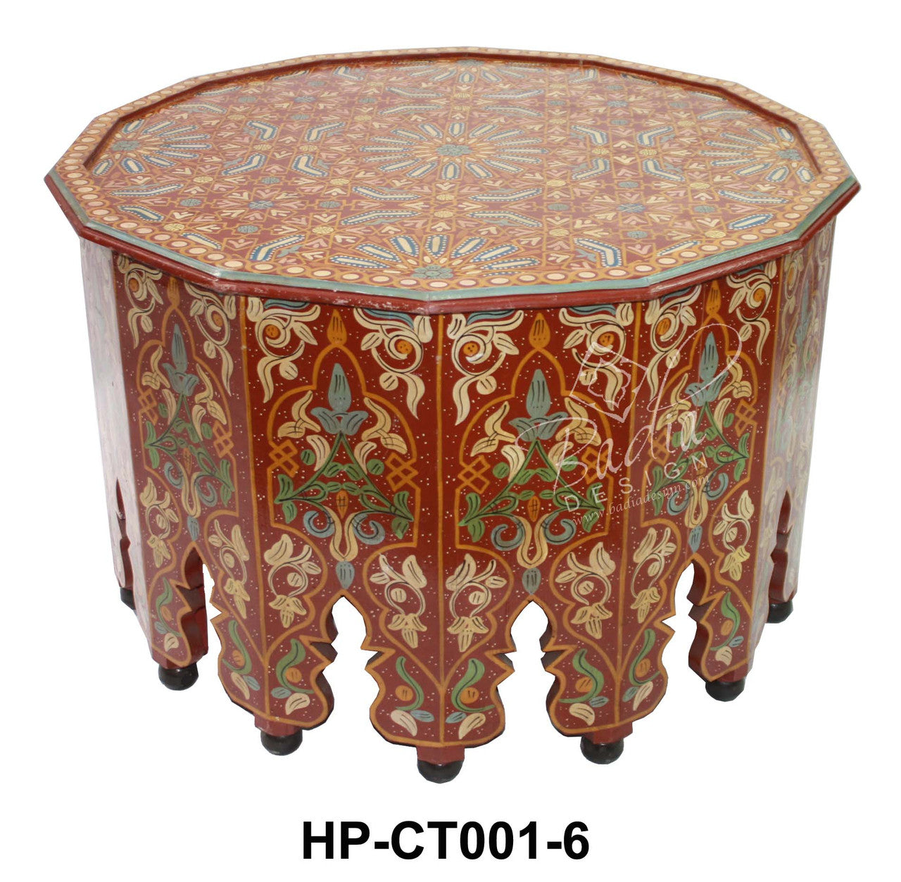 Large Hand Painted Table