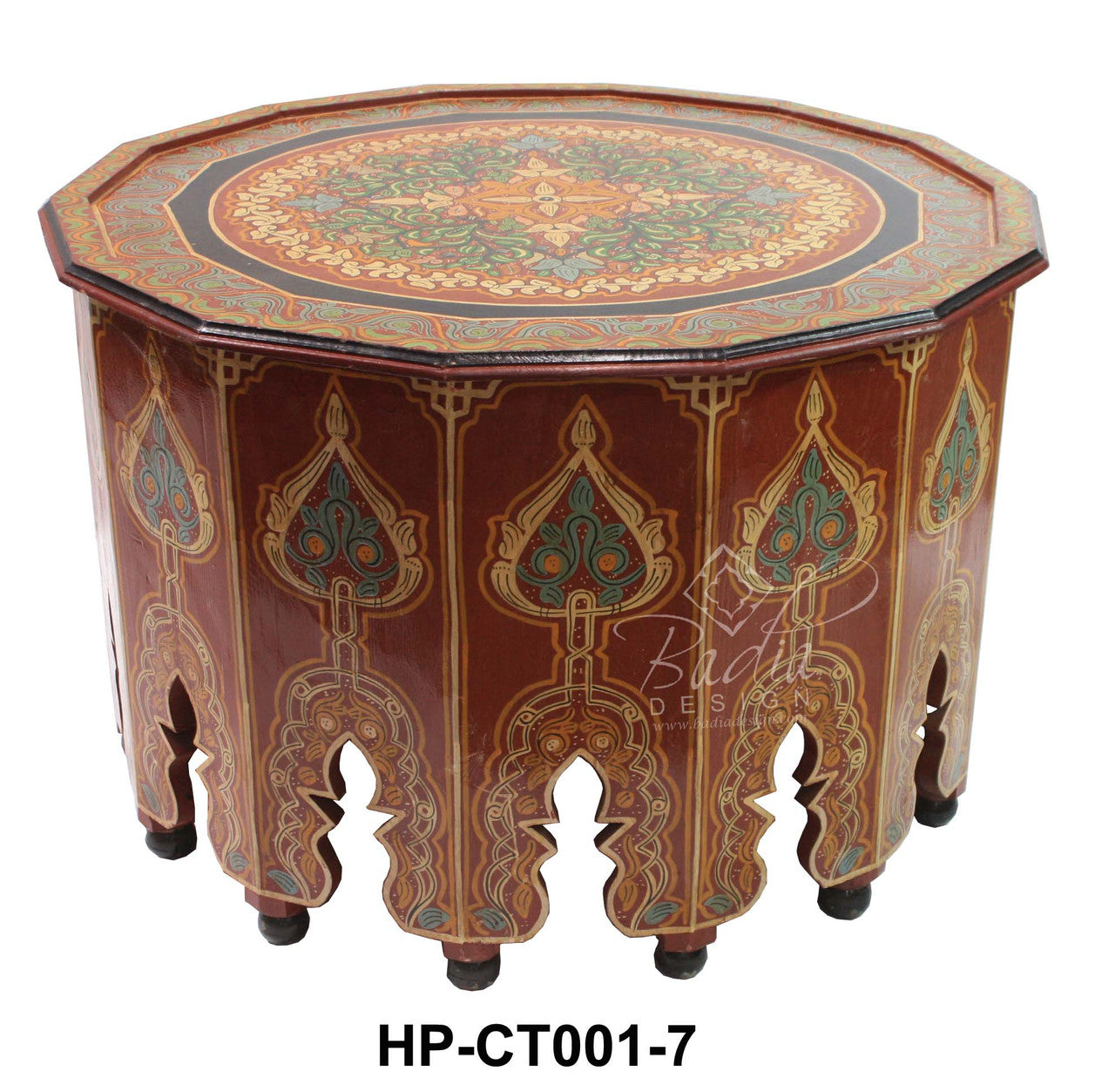 Large Hand Painted Table