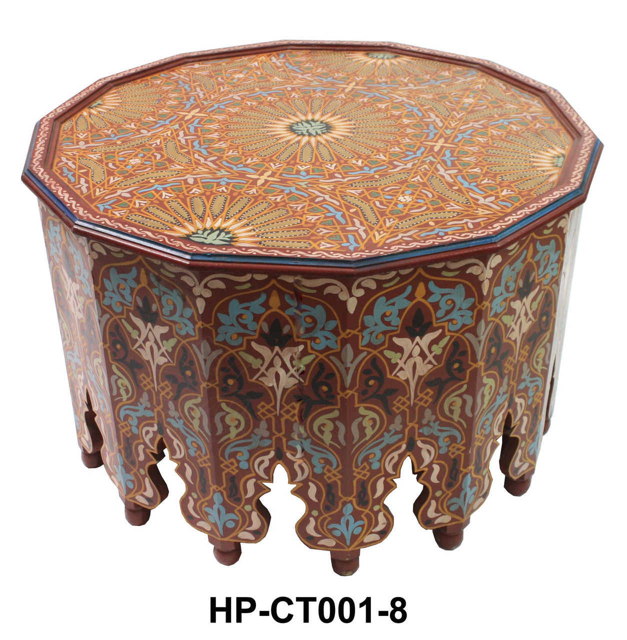 Large Hand Painted Table