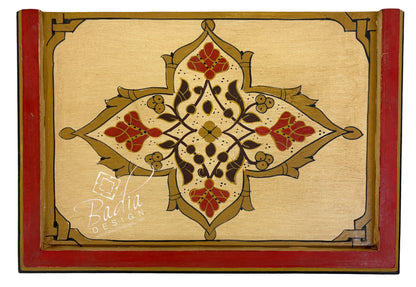 Handcrafted Nightstands with Geometric Detail