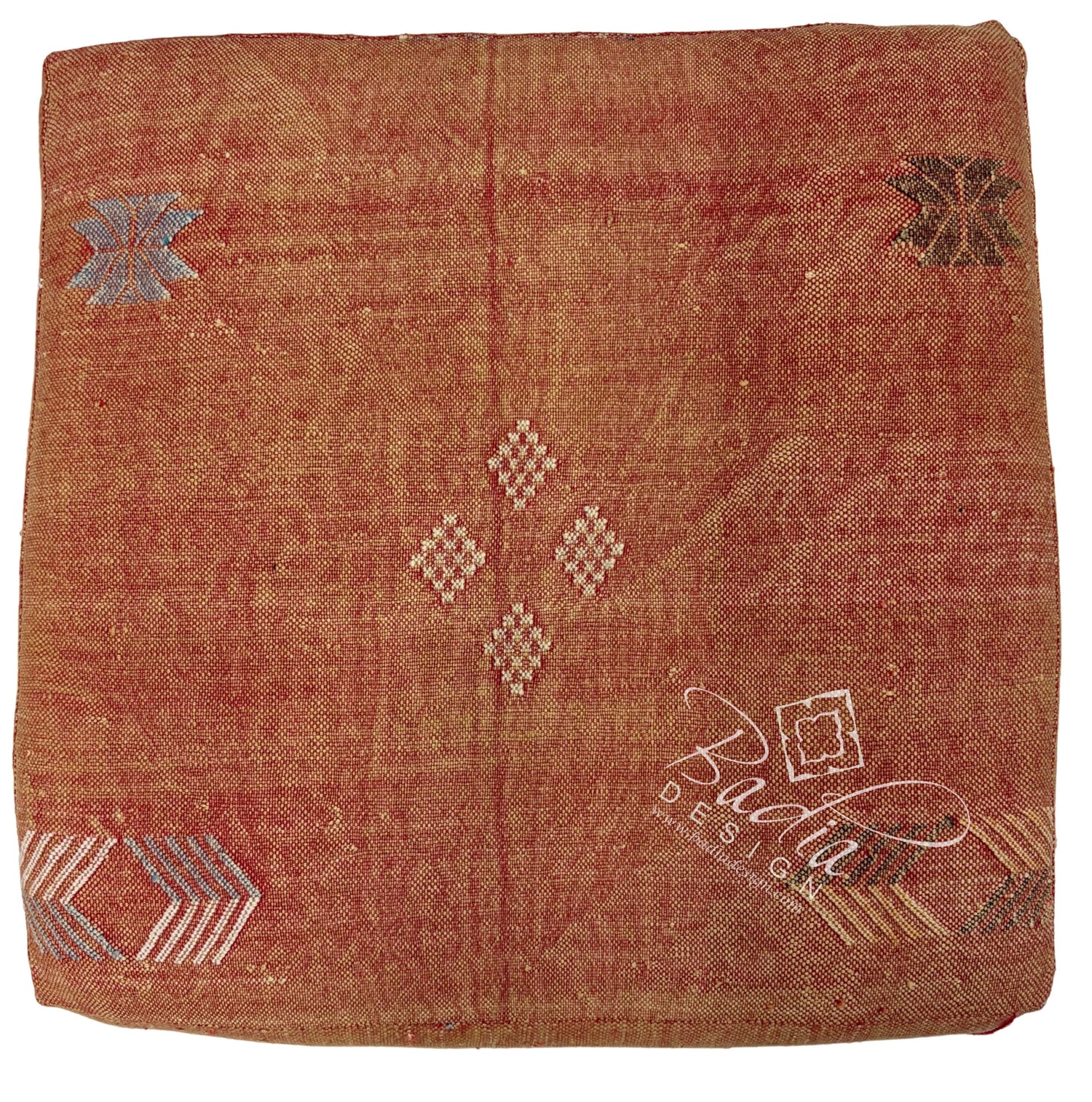 Handwoven Square Kilim Floor Cushions