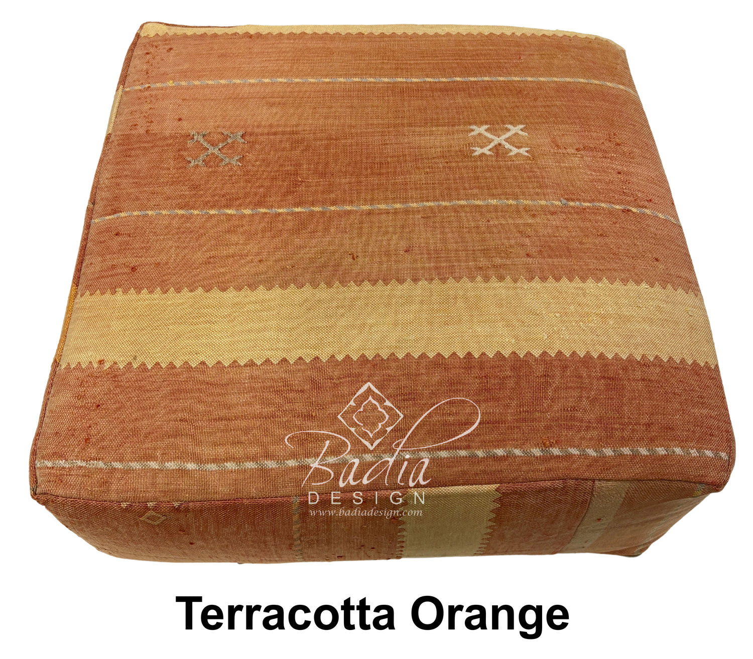 Handwoven Square Kilim Floor Cushions