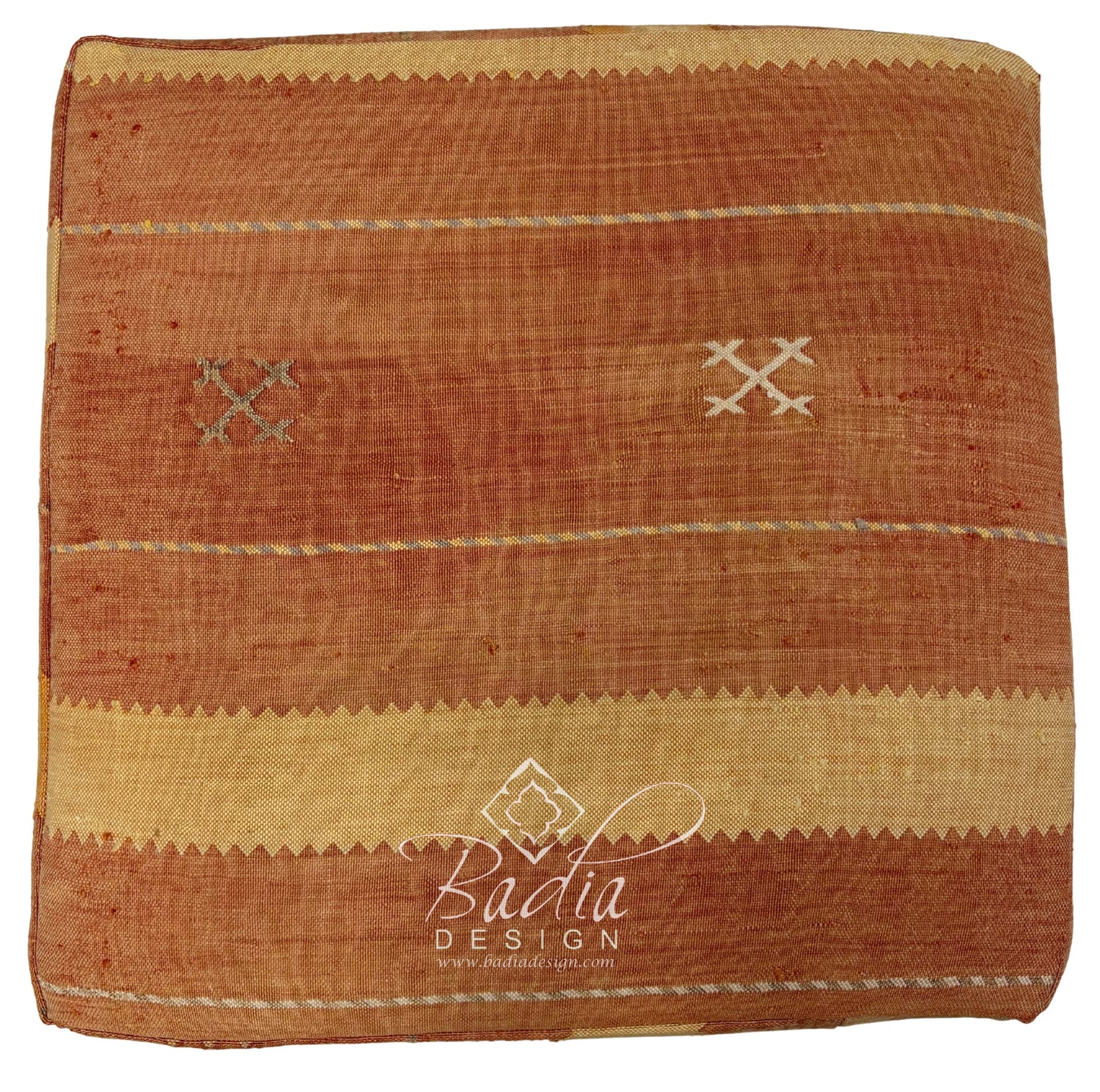 Handwoven Square Kilim Floor Cushions