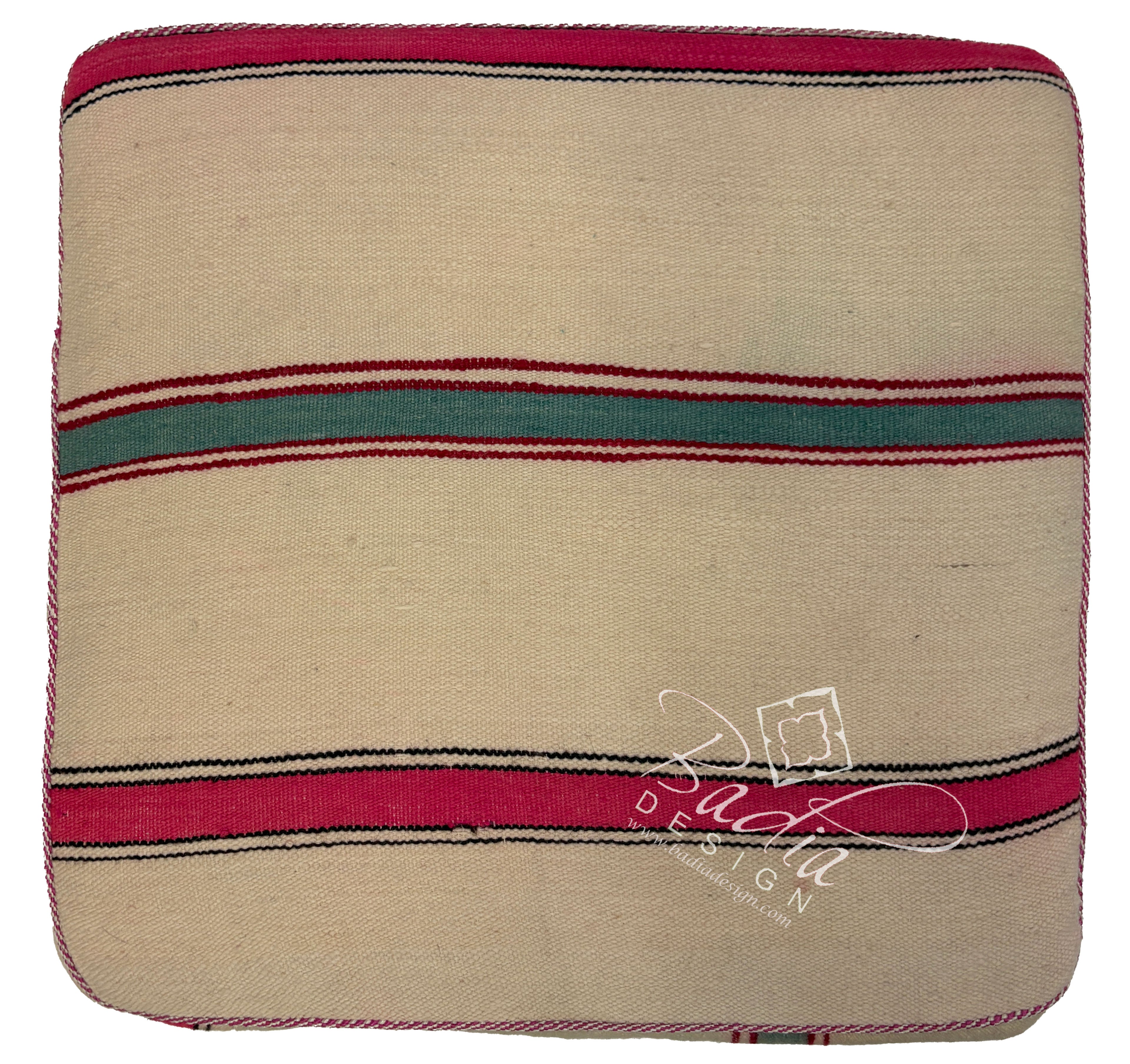 Handwoven Square Kilim Floor Cushions