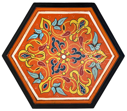 Colorful Hand Painted Side Tables